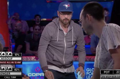 Benger vs Kassouf controversial poker hand