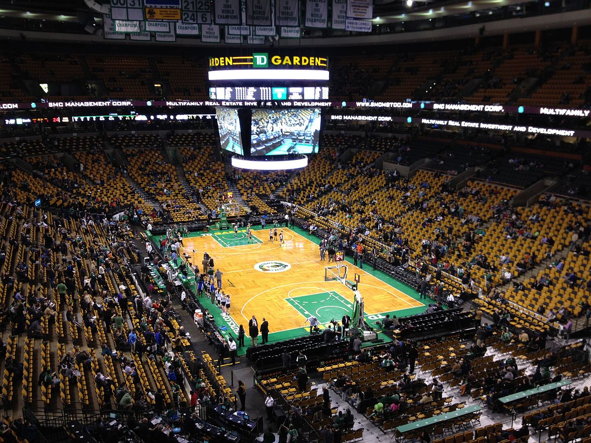 NBA: Celtics vs Spurs, TD Garden, Boston